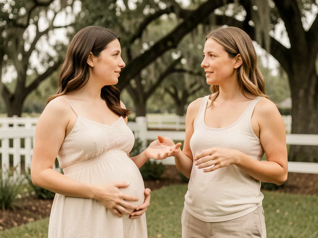 A doula supporting an expectant mom in Alvin: Brazoria County birth support and doula care