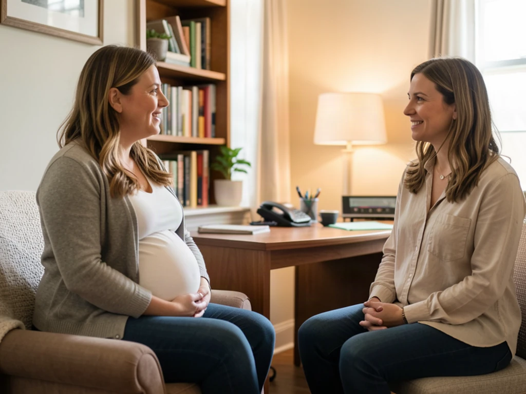 A doula supporting an expectant mom in Fort Worth: Texas birth support and doula care in Tarrant County