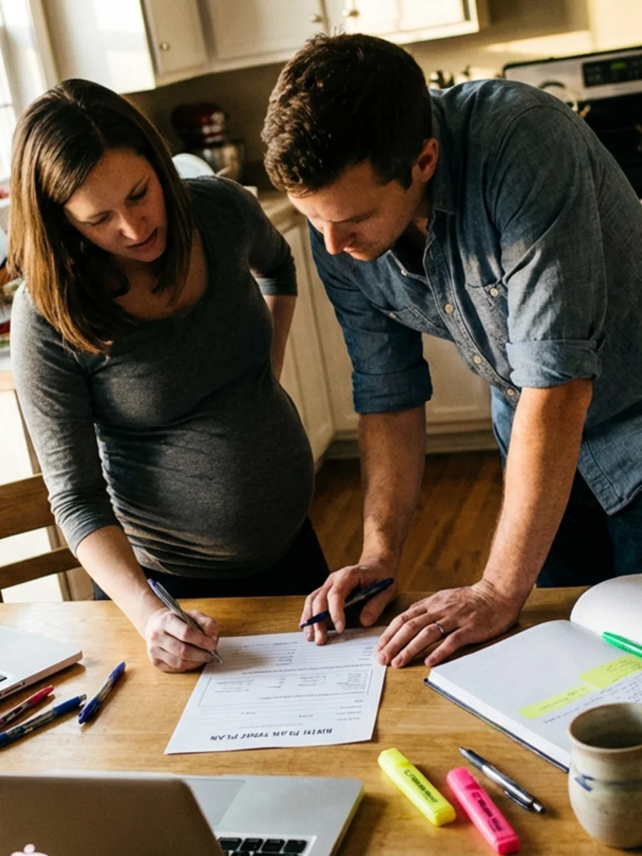 Free birth plan template
