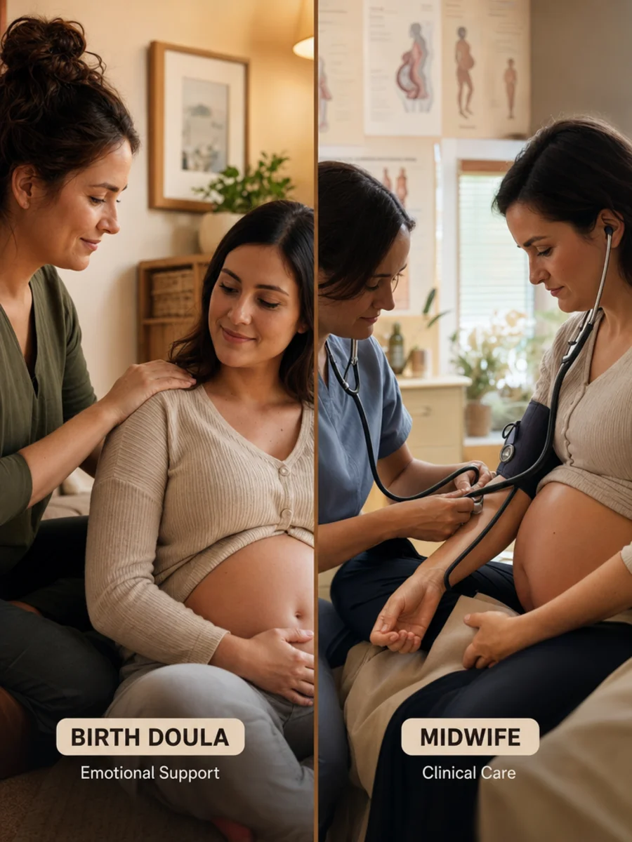 Doula vs midwife