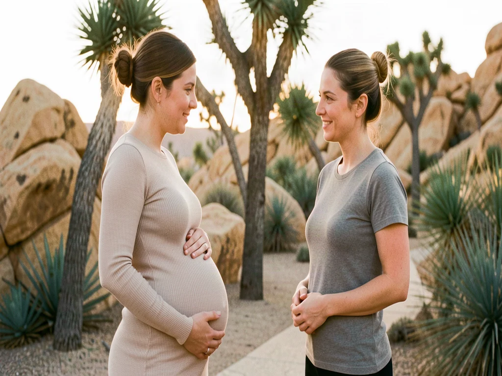 A doula supporting an expectant mom in Las Vegas: NV birth support and doula care