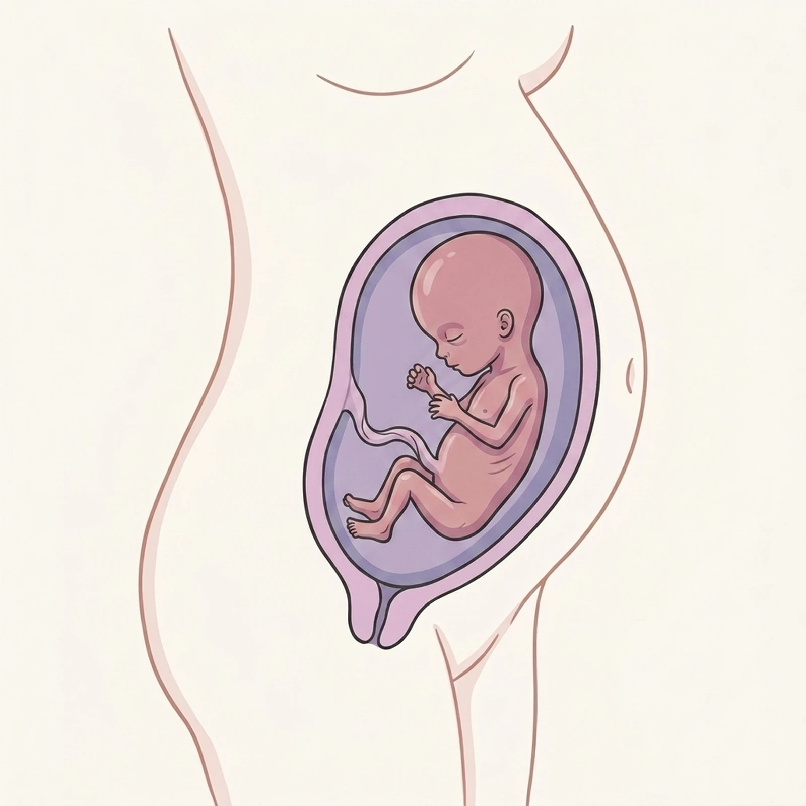 Week 15 pregnancy illustration — Stretching out