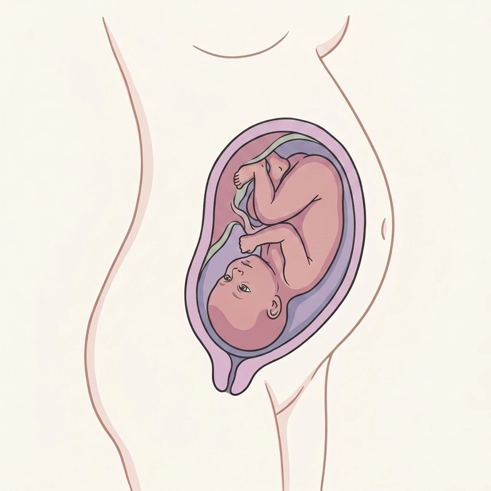 Week 31 pregnancy illustration — Built, now getting stronger