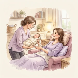 Becky Chavez (Birth to Latch) logo