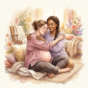 San Mateo Doula logo