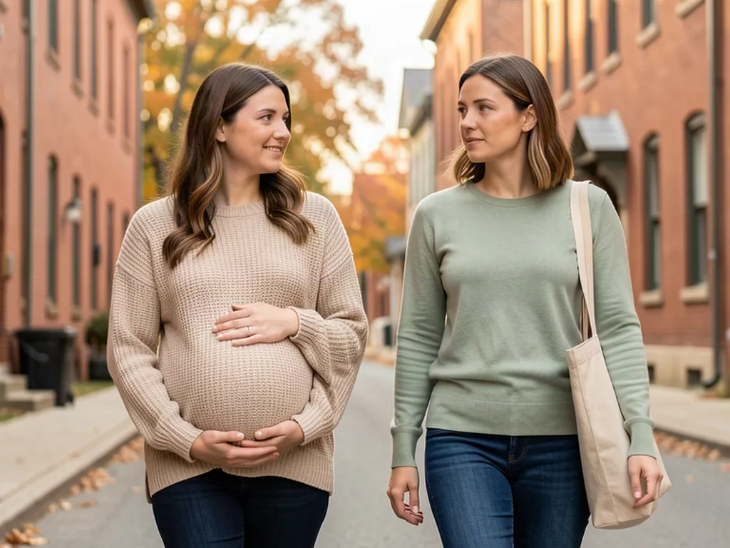 A doula walking alongside an expectant mom in Worcester, Massachusetts: Central Mass birth support and doula care