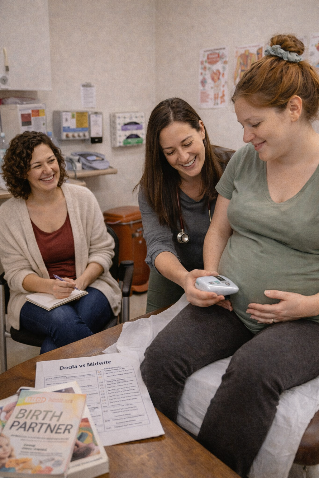 How to Choose a Doula assisting pregnant woman.